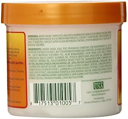 Cantu Shea Butter For Natural Hair Moisturizing Twist & Lock Gel, 13 ounce