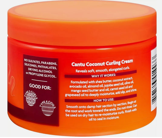 Cantu Shea Butter Coconut Curling Cream 340g/ 12oz