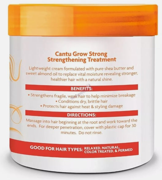 CANTU SHEA BUTTER GROW STRONG STRENGTHENING TREATMENT 6 Oz. / 173G