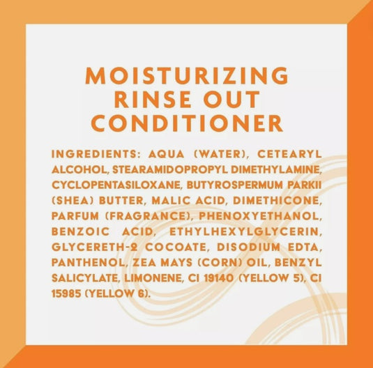 Cantu Shea Butter Moisturizing Rinse Out Conditioner 13.5 oz NEW