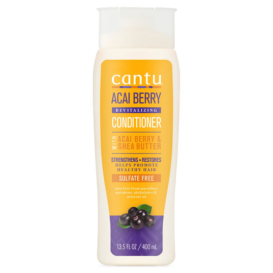 Cantu Revitalizing Conditioner with Acai Berry and Shea Butter, 13.5 fl oz