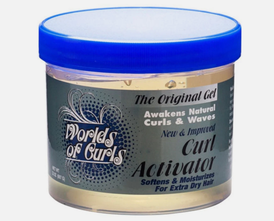 World of curls Curl Activator Gel Extra Dry Hair Size: 32oz