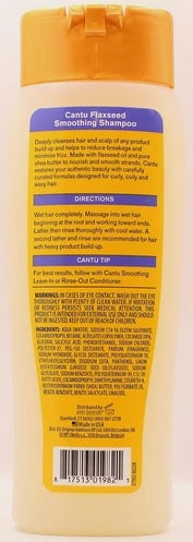 Cantu Flaxeed Smoothing Shampoo 13.5oz