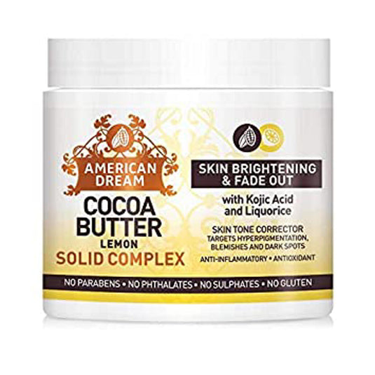 American Dream Cocoa Butter Lemon Solid 4oz