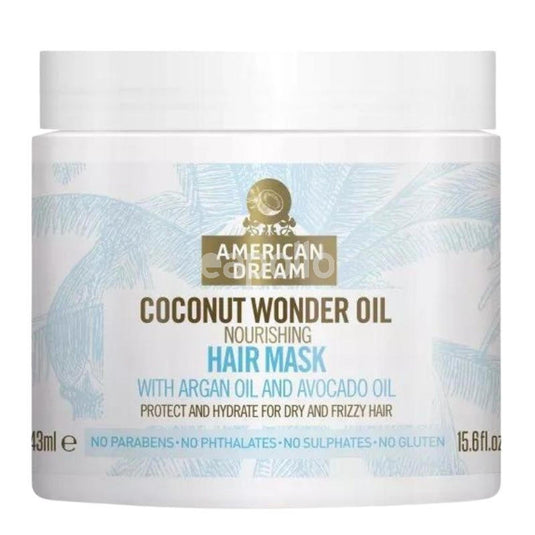 American Dream Coconut Oil Hair Mask 16oz