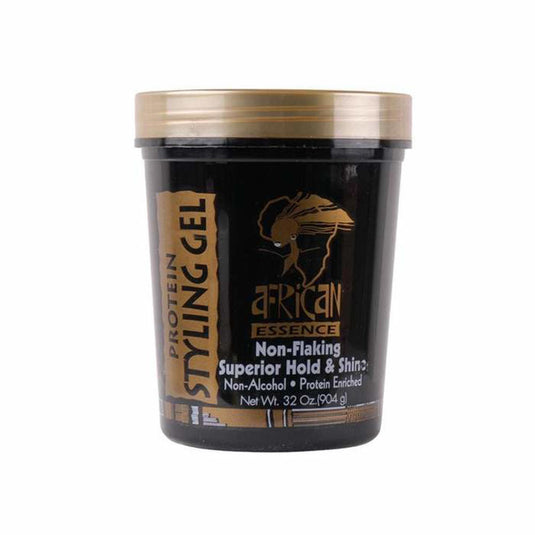 African Essence Styling Gel Protein 32Oz (Blk)