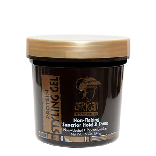 African Essence Styling Gel Protein 16oz (Blk)