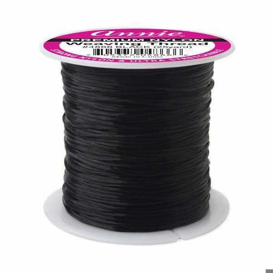 Annie 25 Yards NylonThread-Black