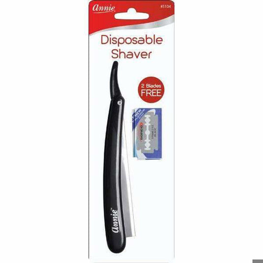 Disposable shaver w/2 blades