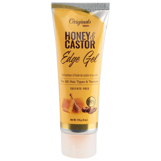 AB Org Honey & Castor Edge Gel 4oz 12ea