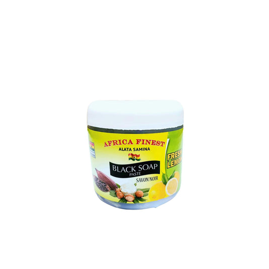 Africa Finest Black Soap (Lemon) 450g
