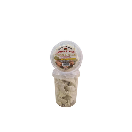Africa Finest Raw Shea Butter White Chunks 200g