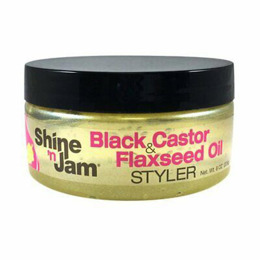 Ampro : SNJ Blk Castor & Flaxs'd Oil Gel 3oz (12pk)