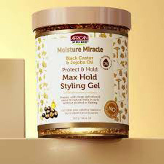 AP Moisture Miracle Max. Sty Gel black Castor 18oz