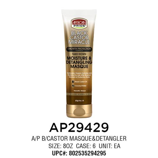 AP B/Castor Masque & Detangler 8oz