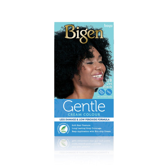 Bigen Dye Gentle Cream Colour 1JB Jet Black