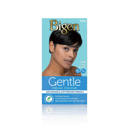 Bigen Dye Gentle Cream Colour 2AB Ash Black