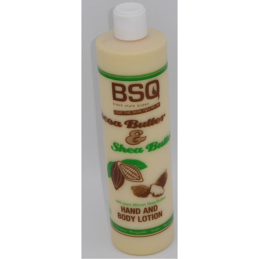 BSQ Cocoa & Shea Butter Hand & Body Lotion 500ml