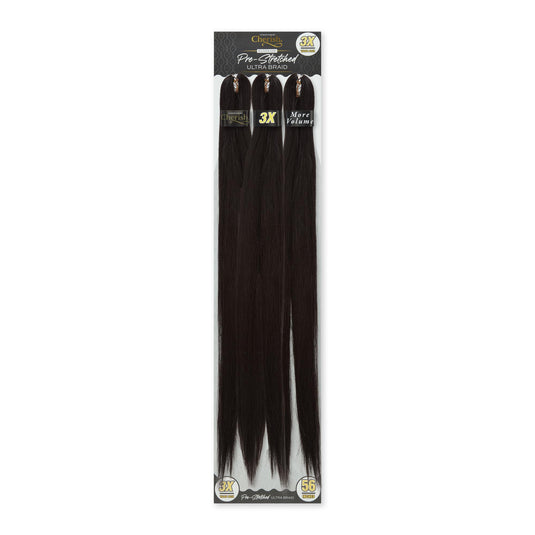 Cherish 3X VP Pre-Str. Braids 56 (Col. 1B)