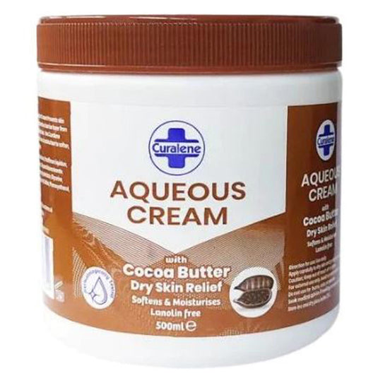 Curalene Aqueous Cream 500ml Cocoa Butter