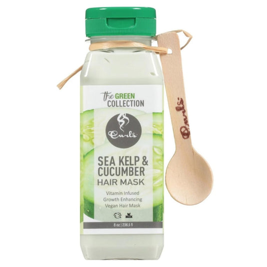 Curls : Green Collection Sea Kelp & Cucumber Hair Mask 8oz