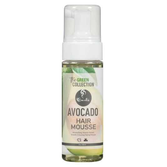 Curls : Green Collection Avocado Hair Mousse 8oz