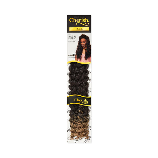 Cherish Bulk - Spanish Curl 22 ( Color: DE27 )