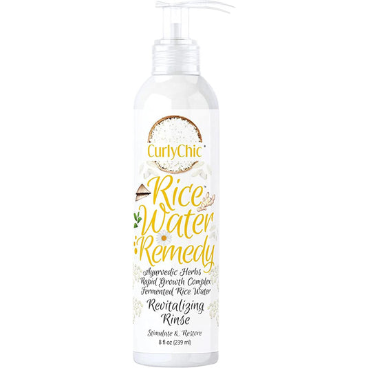 Curly Chic Rice Water Remedy Revitalizing Rinse 8oz