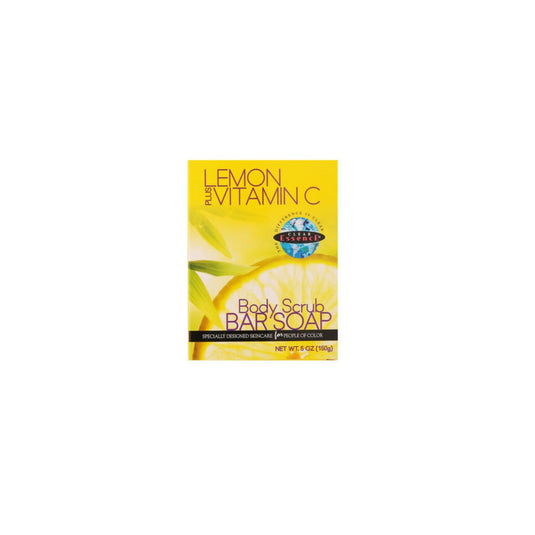 Clear Essence Lemon Vitamin C Body Scrub Soap 5oz