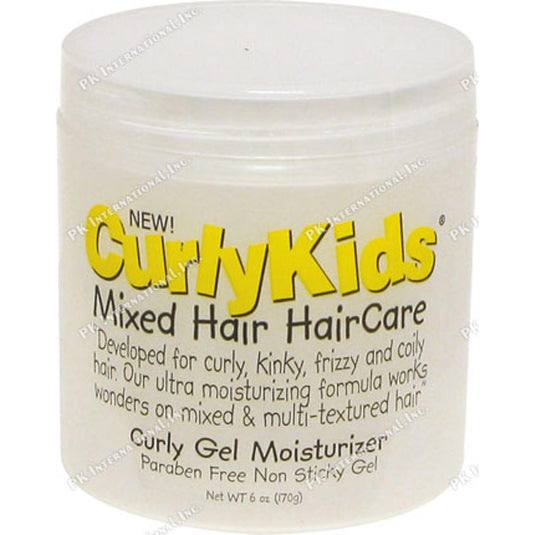 Curly Kids Mixed Hair Haircare Curly Gel Moisturizer 6 Oz