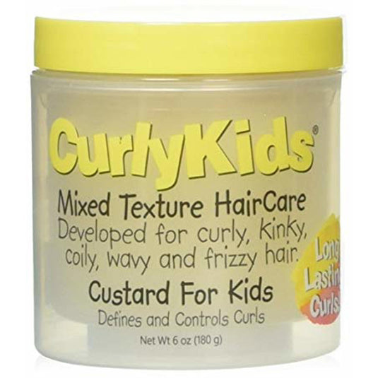Curly Kids Mixed Textured Hair Care Custard for Kids 6oz 180g