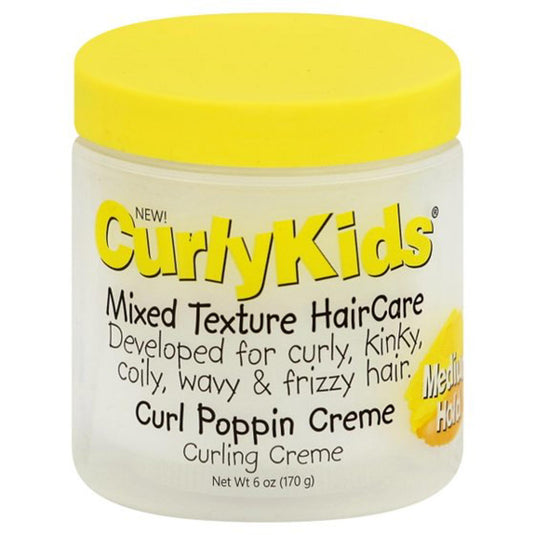Curly Kids Mixed Texture Curl Poppin Curling Creme 6oz.