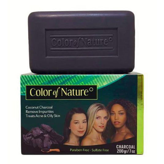 Colour Of Nature : Charcoal Exfoliating Soap 200gms