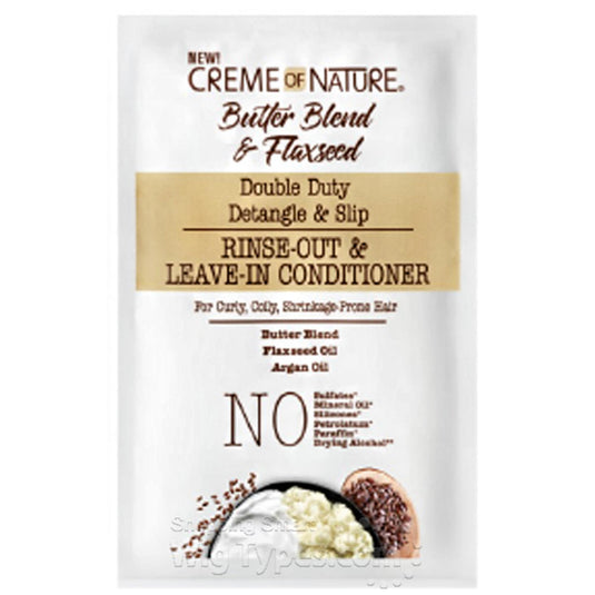 Creme Of Nature Butter Blend & Flaxseed Lvin Conditioner 1.7