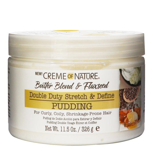 Creme Of Nature Butter Blend & Flaxseed Def. Pudding 11.5oz