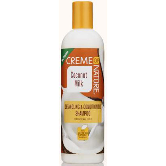 Creme Of Nature Detang & Cond Shamp with Coconut Milk 12oz