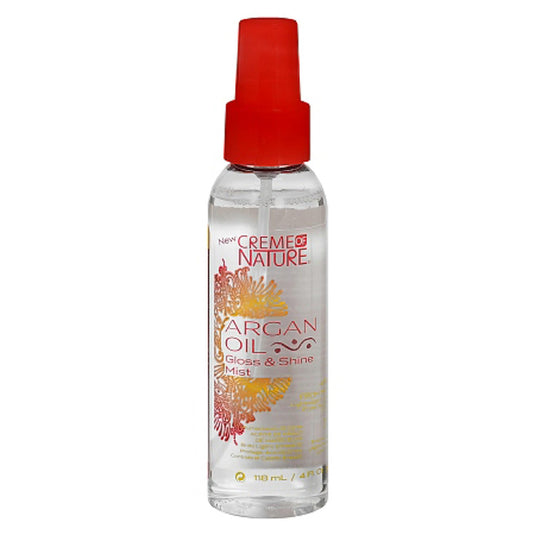 Creme Of Nature Argan Oil Anti Humidity Gloss Shine Mist 4oz