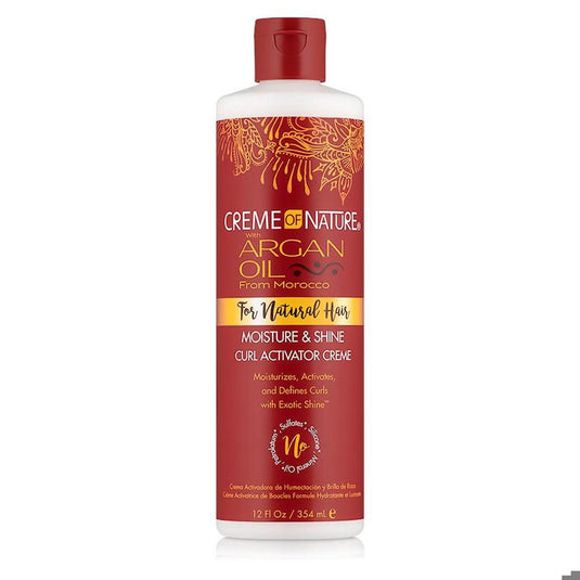 Creme Of Nature Argan Moist Shine Curl Activator 12oz