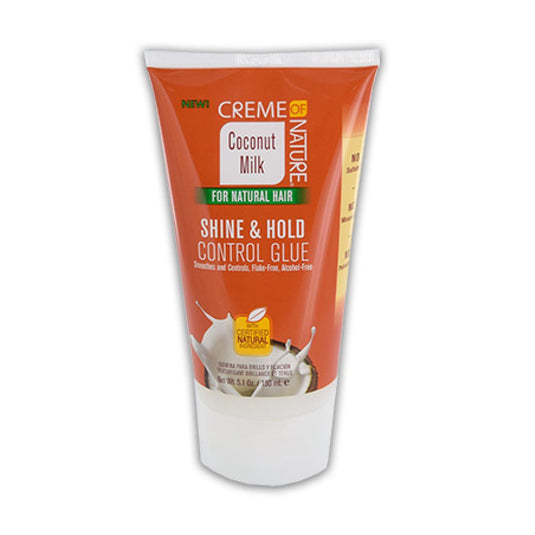 Creme Of Nature Coconut Shine & Hold Control Glue 5.0oz x 12