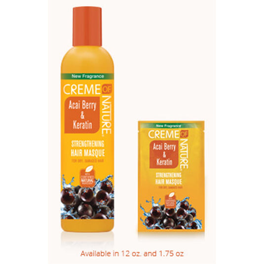 Creme of Nature Strengt Masq with Acai Berry & Keratin 12oz