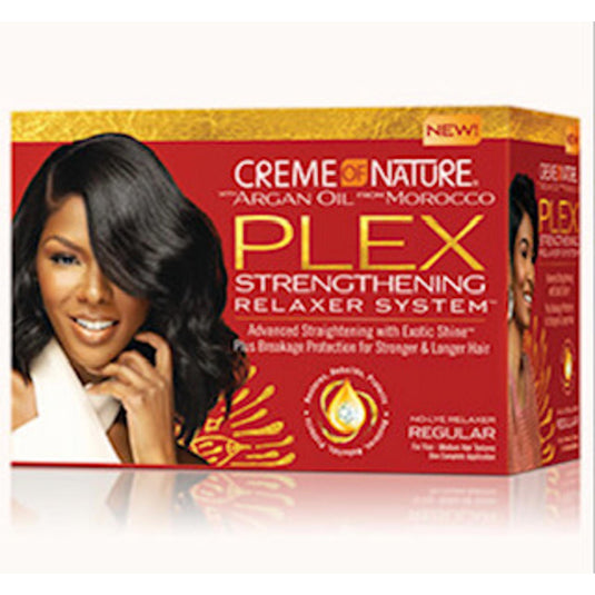 Creme Of Nature Argan Plex Stren Relaxer Regular