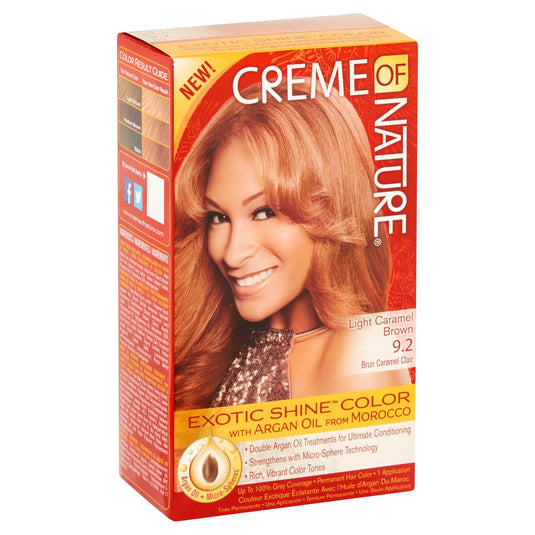 Creme Of Nature Women's Gel H/C Light Caramel Brown (9.2)