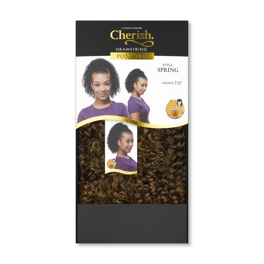 Cherish Ponytail - Spring (Colour : T27)