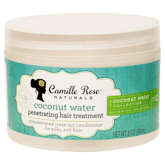 Camille Rose Nat Coconut Water Penetrating Hair Treatment 8oz (0323)
