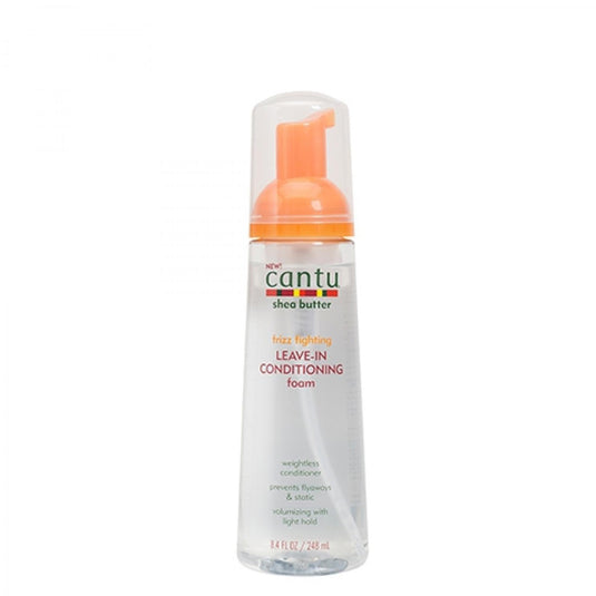 Cantu Shea Butter Frizz Fighting Leave-in Conditioning Foam 8.4oz