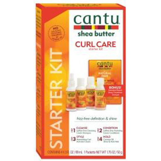 Cantu Shea Butter Curl Care Starter Kit-1 Application