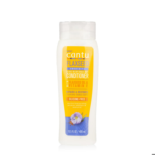Cantu - Flaxseed Smoothing Leave-In or Rinse Out Conditioner - 13.5oz