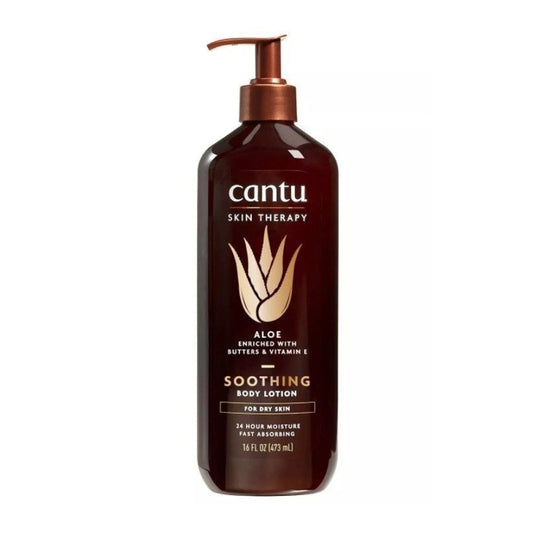 CANTU SKIN THERAPY SOOTHING BODY LOTION ALOE 16oz/473ML