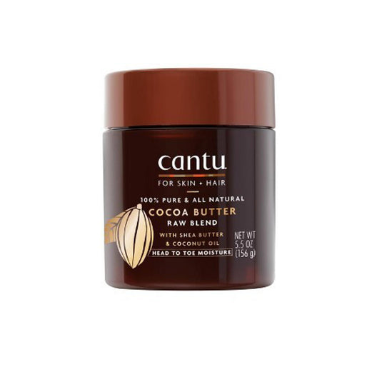 Cantu Skin Therapy Pure Cocoa & Shea Butter Raw Blend Moisture 5.5 Oz