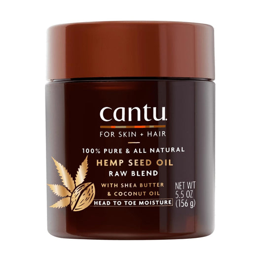 CANTU Softening Raw Blend Hemp Seed Oil For Skin And Hairs 5.5 oz/ 156g